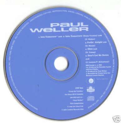 RARE PAUL WELLER CD EP GO 5 TRACK W/ OHIO CDP 824 NEW M