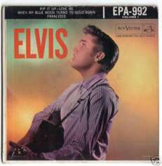 RARE ELVIS PRESLEY 45 7" ELVIS EPA 992 VOLUME 1 VG+