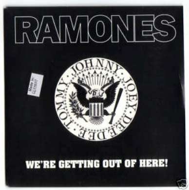 RAMONES  45 7" WORKING IT OVER / PLEASE DON'T LEAVE NM