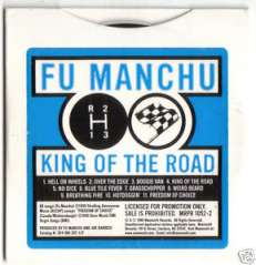 FU MANCHU CD KING OF THE ROAD ADVANCE1999 SLIPCASE NM