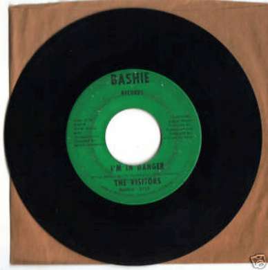 THE VISITORS 45 7" IM IN DANGER PRIVATE NORTHERN SOUL