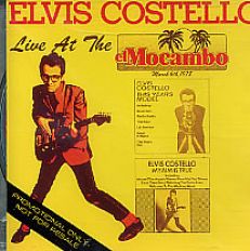 ELVIS COSTELLO CD LIVE AT THE EL MOCOMBO CANADIAN PROMO