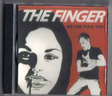 FINGER CD WE ARE F**K YOU JESSIE MALIN RYAN ADAMS PUNK