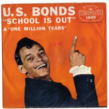 GARY US BOND 45 SCHOOL IS OUT ORIG PICSLV RNB SOUL FUNK