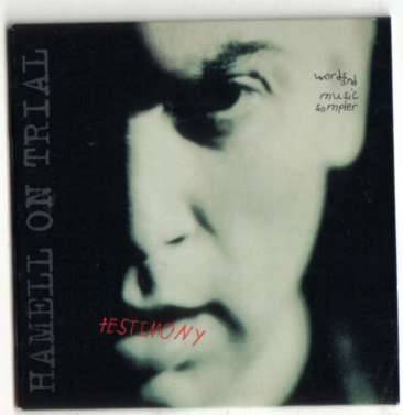 RARE HAMELL ON TRIAL CD TESTIMONY 8 TRK PROMO PUNK ROCK