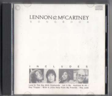LENNON & McCARTNEY SONGBOOK CD 1990 UK 1ST PRESS BEATLES
