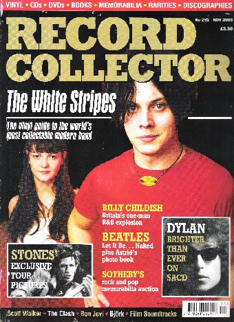 RECORD COLLECTOR MAGAZINE NO.291 NOVEMBER 2003