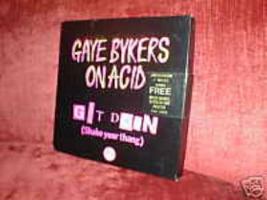 GAYE BIKERS ON ACID 7" GIT DOWN LTD BOX + INSERTS NEW
