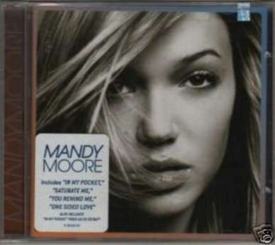 MANDY MOORE ECD S/T + STICKER &amp; VIDEO SEALED JON SECADA