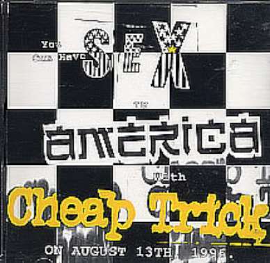 CHEAP TRICK YOU CAN HAVE SEX IN AMERICA PROMO SAMPLER