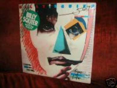 Billy Squier LP Signs of life w/Shrink promo 1984 VG+