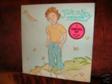 Leo Sayer LP Just a Boy Promo WB Label W/Sticker  VG+