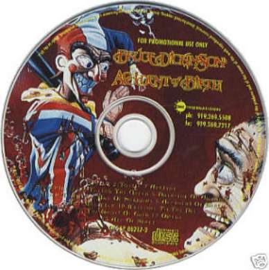 BRUCE DICKINSON CD ACCIDENT OF BIRTH PROMO IRON MAIDEN