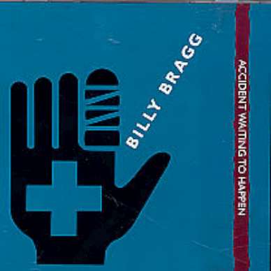 BILLY BRAGG CD ACCIDENT WAITING PROMO + NON LP LIVE TRX