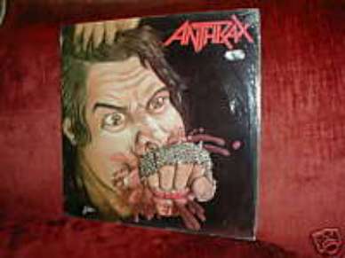 RARE ANTHRAX  LP FISTFUL FULL OF METAL MEGAFORCE SEALED