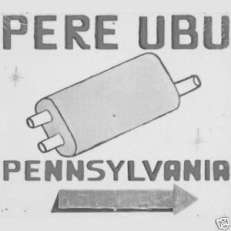 RARE PERE UBU CD PENNSYLVANIA ADVANCE PROMO W/ INSERT