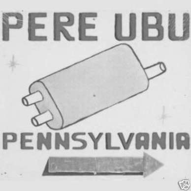 RARE PERE UBU CD PENNSYLVANIA ADVANCE PROMO W/ INSERT