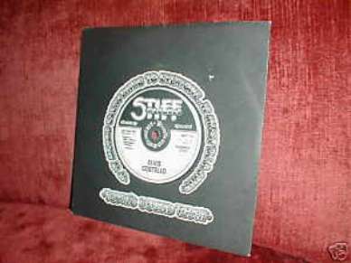 RARE ELVIS COSTELLO 45 7" LESS THEN ZERO STIFF ORIGINAL
