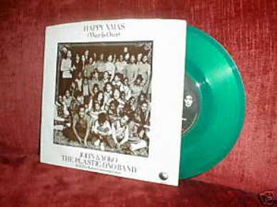YOKO ONO PLASTIC ONO BAND 7" LISTEN THESNOW IS FALLING