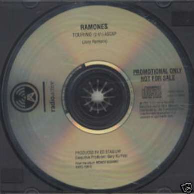 RARE THE RAMONES CD S TOURING 1992 U.S. PROMO ONLY