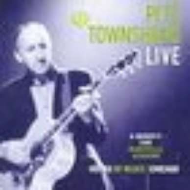 PETE TOWNSHEND 2CD PETE TOWNSHEND LIVE EDDIE VEDDER WHO