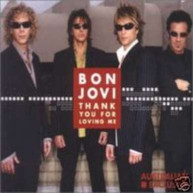 BON JOVI CDS THANK YOU FOR LOVING ME 2 +LIVE AUSSIE NEW