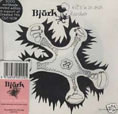 BJORK CD S IT'S IN OUR HANDS PT 2 LTD ED + STICKERS NEW