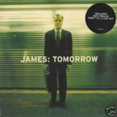 JAMES CD S TOMORROW PT 1 UK W/STICKER &amp; PIC SLEEVE NEW