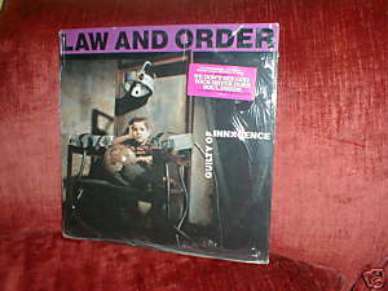 LAW &amp; ORDER LP GUILTY OF INNOCENCE W/STICKER NEW SEALED
