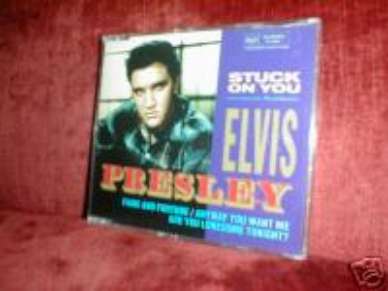 RARE ELVIS PRESLEY CD SINGLE STUCK ON YOU IMP NEW MINT