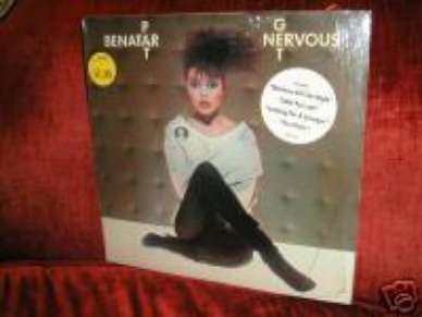 Pat Benatar LP Get Nervous W/Shrink &amp; Promo VG+