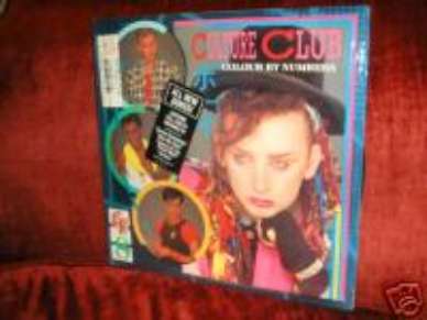 Culture Club LP Colour By Number W/shrink &amp; promo VG+