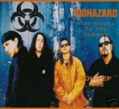 BIOHAZARD CD 5 BLOCKS TO THE SUBWAY TOUR EP AUS SEALED