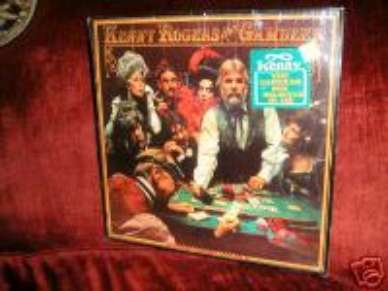 Kenny Rogers LP The Gambler W/Shrink &amp; Promotional VG