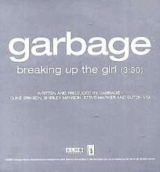 RARE GARBAGE CD S BREAKING UP THE GIRL PROMO ONLY 2001