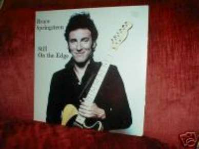 BRUCE SPRINGSTEEN 2 LP &amp; 45 S ON THE EDGE PRIVATE PRESS