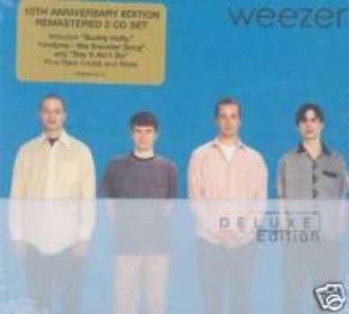 WEEZER 2 CD SET WEEZER DELUXE ED DIGIPAK/STICKER SEALED