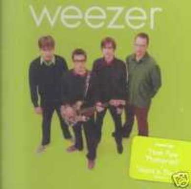 WEEZER CD S/T 2001 1ST PRES + STICKER SEALED RIC OCASEK