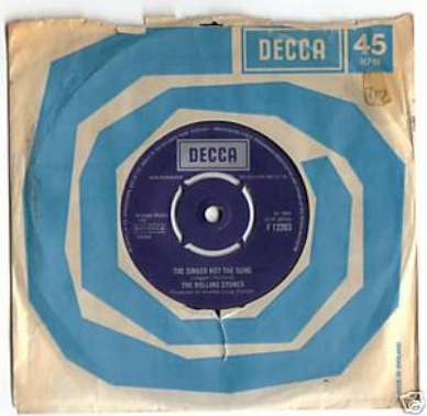 RARE ROLLING STONES 45 7" GET OF MY CLOUD 65 DECCA VG+