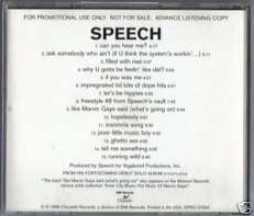 SPEECH CD S/T ADVANCE WHITE PROMO ARRESTED DEVELOPMENT