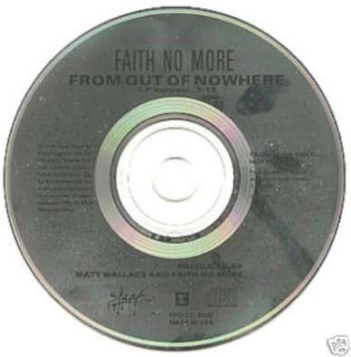 FAITH NO MORE CD S FROM OUT OF NOWHERE U.S. 1 TRK PROMO