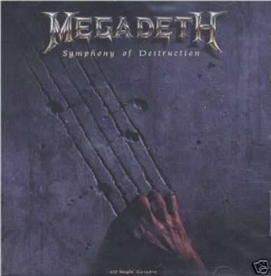 MEGADETH CDS SYMPHONY OF DESTRUCTION PROMO + NON LP TRX