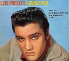 ELVIS PRESLEY CD LOVING YOU SOUNDTRACK 1ST PRESS SEALED