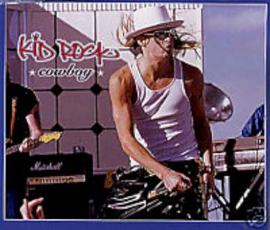 KID ROCK CD S COWBOY CLEAN &amp; EXP AUSSIE 3 TRK +LIVE NEW