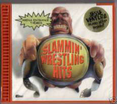SLAMMIN WRESTLING HITS CD STEVE AUSTIN GOLDBERG N.W.O.