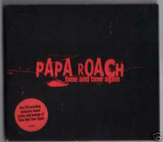PAPA ROACH CD TIME AND TIME AGAIN LIVE & VIDEO UK NEW