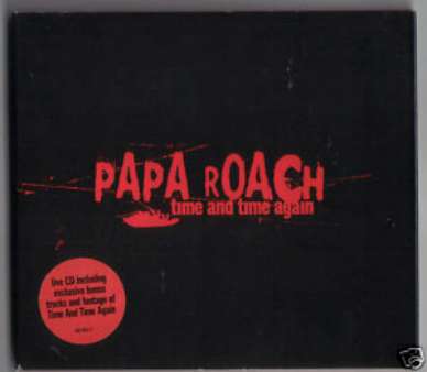 PAPA ROACH CD TIME AND TIME AGAIN LIVE &amp; VIDEO UK NEW