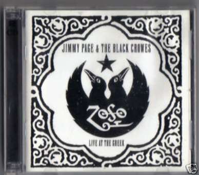 JIMMY PAGE &amp; THE BLACK CROWES 2 CD LIVE AT THE GREEK NM