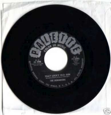 THE ROMANCERS 45 7" THAT LUCKY OLD SUN NORTHERN SOUL NM