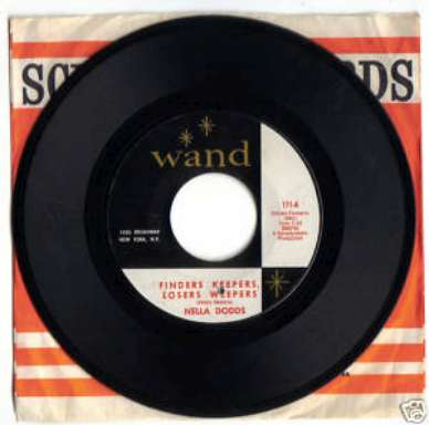 RARE NELLA DODDS 45 7" FINDERS KEEPERS LOSERS SOUL NM